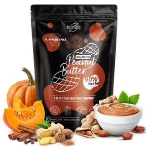 Nustino – Masło Orzechowe w Proszku – Pumpkin Spice (bez dodatku cukru) 400 g