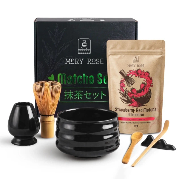 Zestaw prezentowy do przygotowania Red Matcha
