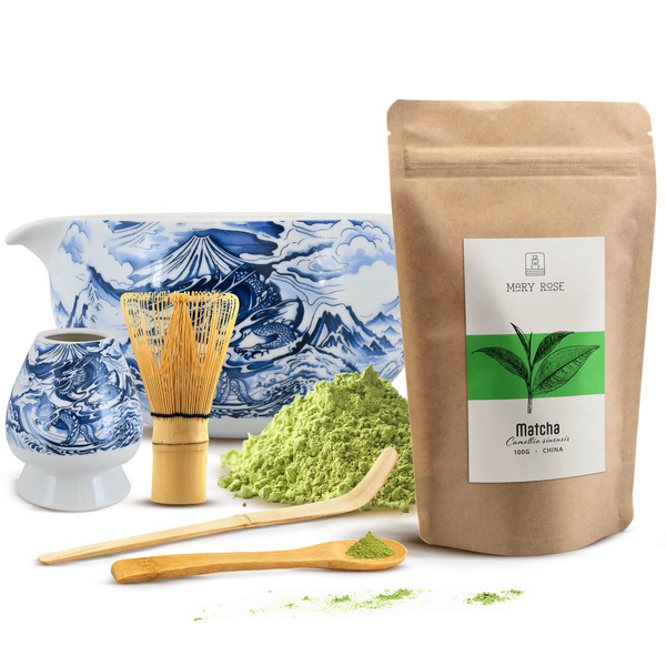 Zestaw do parzenia herbaty matcha