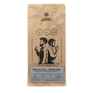 Bro Coffee Roastery - Kawa ziarnista Amico dall'Italia Espresso Roast 1 kg