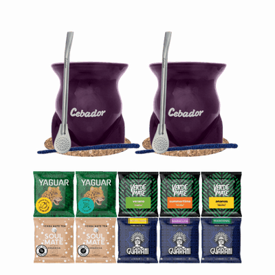 Zestaw na start Yerba Mate dla Dwojga 10x50g 500g
