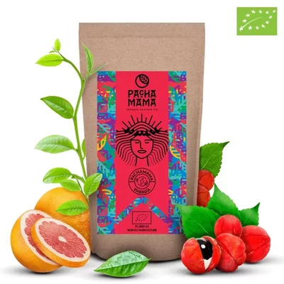 Guayusa Pachamama Energia - z organicznym certyfikatem - 100g