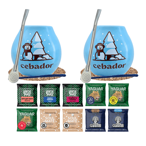 Zimowy zestaw Yerba Mate dla DWOJGA guarana 10x50g