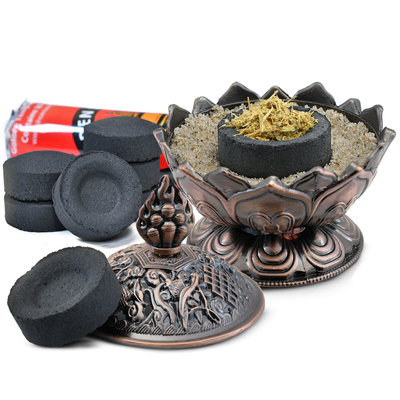 Zestaw wióry palo santo, kadzielnica i węgielki