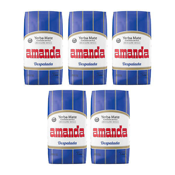 5x Amanda Despalada sin Palo 1kg (5kg)