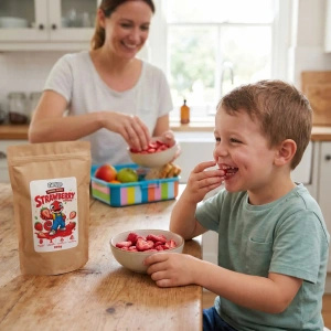 FiloLilo – Truskawka liofilizowana (plastry) 100 g