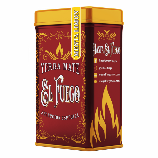 Yerbera – Puszka z El Fuego Menta Limon 0,5 kg