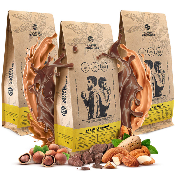 Zestaw kawa Bro Coffee Roastery Brazil Cerrado 3x1kg (3kg)