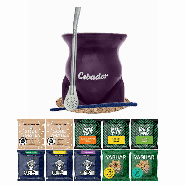 Zestaw na start Yerba Mate dużo rodzajów 10x50g