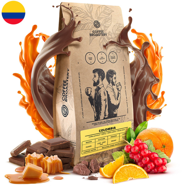 Zestaw kawa Bro Coffee Roastery Colombia Medellin + Brazil Cerrado 2x1kg (2kg)