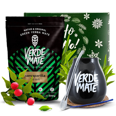 Zestaw prezentowy Yerba Mate Verde Mate Sarsaparilla 0,5kg