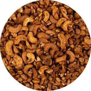 Nustino Crunch – prażone orzechy nerkowca – Pizza Margherita Flavour 100 g