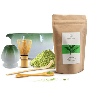 Zestaw do parzenia herbaty matcha: matcha 100g + akcesoria