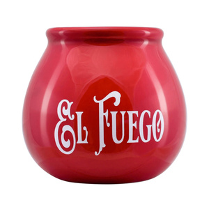 Zestaw Yerba Mate: El Fuego Elaborada 1kg + Matero + Bombilla
