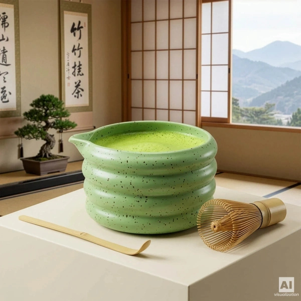 Zestaw prezentowy: akcesoria do parzenia herbaty matcha