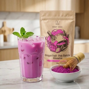 Zestaw Kolorowe Matche: Purple Matcha + White Matcha + Pink Matcha
