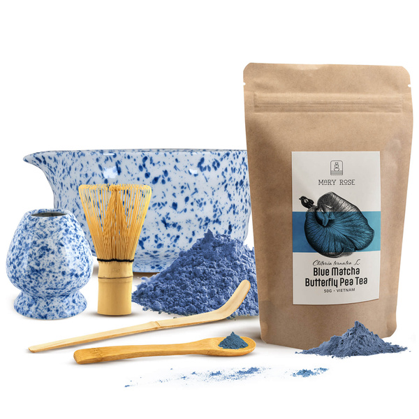 Zestaw do przygotowania Blue Matcha