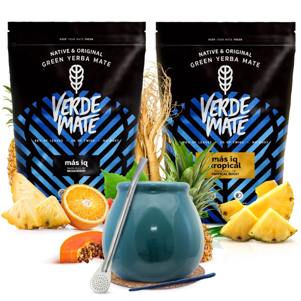 Zestaw yerba mate Verde Mate tykwa ceramiczna bombilla