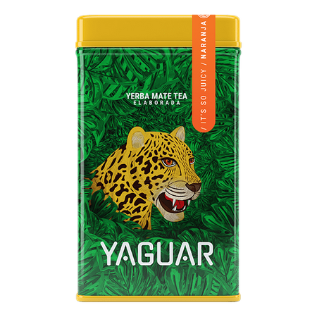 Yerbera – Puszka + Yaguar Naranja 0.5kg