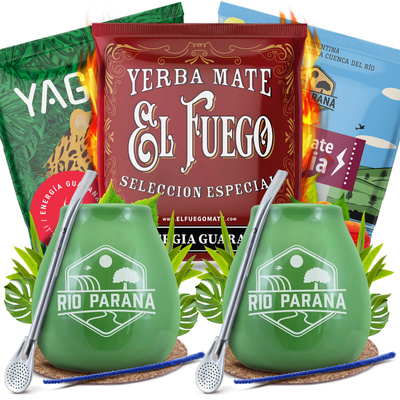 Zestaw Yerba Mate Energia DLA DWOJGA Matero Bombilla