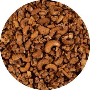 Nustino Crunch – prażone orzechy nerkowca – Honey Mustard Crunch 100 g