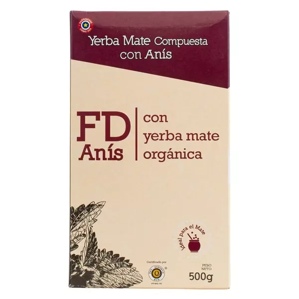 Fede Rico (FD) Anis 0,5 kg 500 g Fede Rico Anís – yerba mate paragwajska