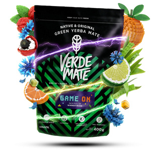 Zestaw Yerba Mate: Verde Mate Game On 400g 0,4kg + Matero + Bombilla