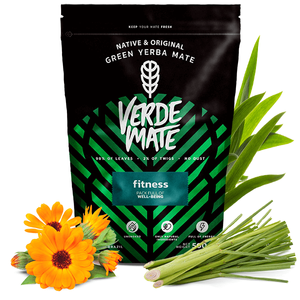 Verde Mate Green Fitness 0,5 kg 500 g – ziołowo-owocowa yerba mate z Brazylii