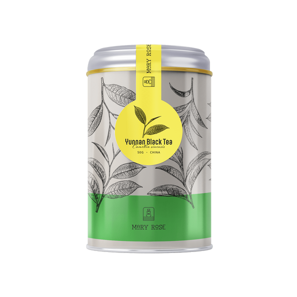 Mary Rose - Herbata Czarna Yunnan w puszce - 50 g