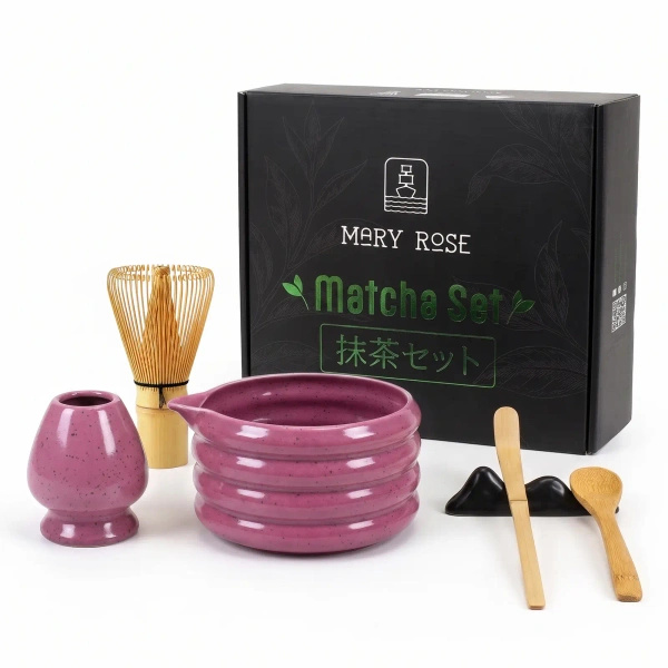 Zestaw prezentowy: akcesoria do parzenia herbaty matcha