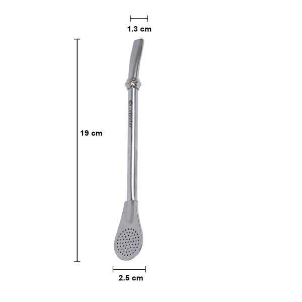 Bombilla LIZA ze srebrnym pierścieniem 19cm