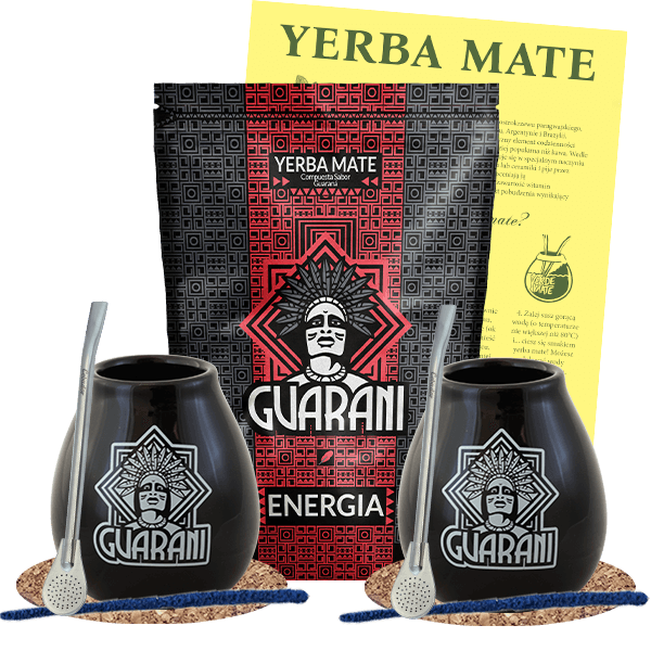 Zestaw prezentowy Yerba Mate Energia Guarana 500g