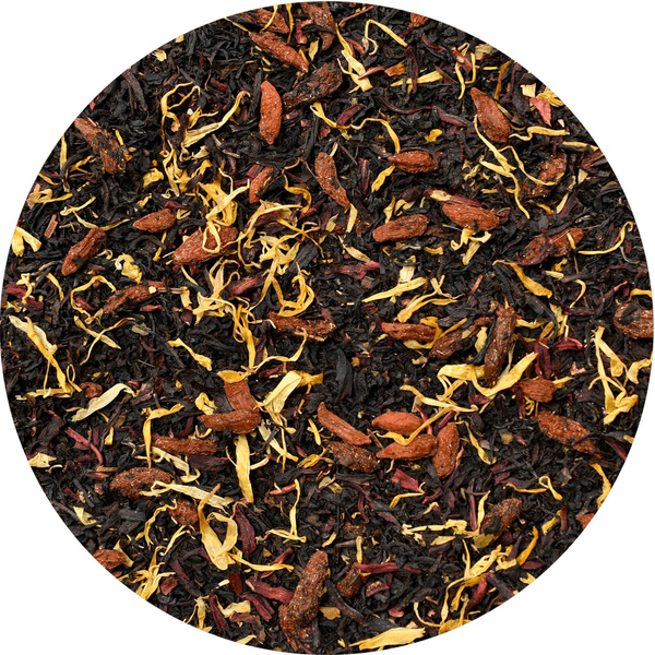 Zestaw prezentowy: herbata, bomby herbaciane, słodycze i akcesoria do herbaty