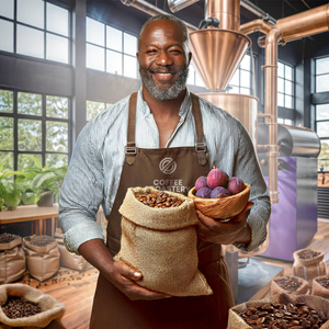 Bro Coffee Roastery - Kawa ziarnista Uganda Kanyenye Speciality 400 g