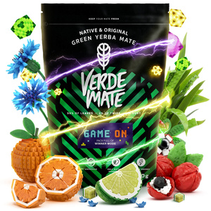 Verde Mate Green Game On 0,4 kg – yerba mate dla graczy o smaku energy drinka