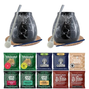 Zestaw Yerba Mate dla Dwojga 10 x 50g 500g Marmol