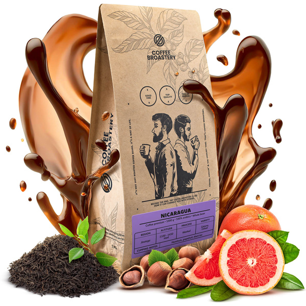 Bro Coffee Roastery - Kawa ziarnista Nicaragua Colibrí Azul Speciality 1 kg