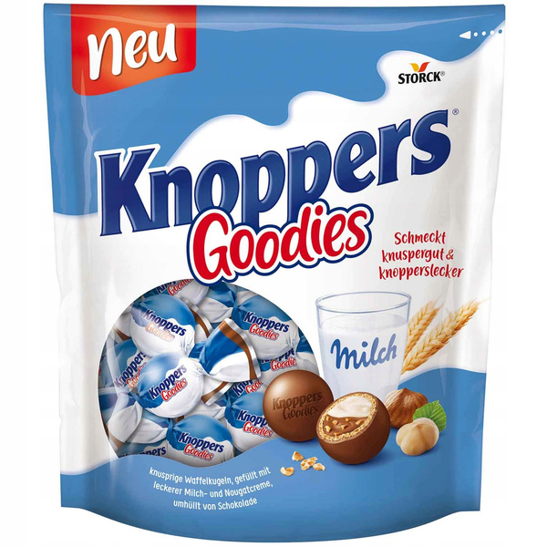 Knoppers Goodies Wafelek w Czekoladzie z Kremem 180g DE