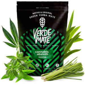 Zestaw prezentowy Yerba Mate Verde Mate Cannabis 0,5kg