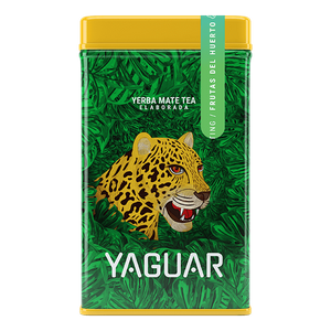 Yerbera – Puszka + Yaguar Frutas del Huerto 0,5 kg