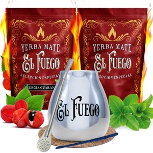 Yerba Mate na start 1KG NAJMOCNIEJSZE GATUNKI El Fuego