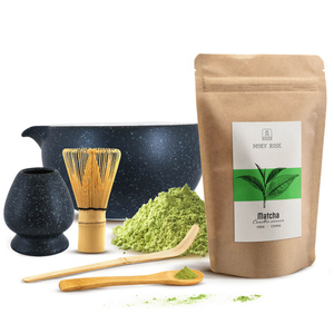 Zestaw do parzenia herbaty matcha: matcha 100g + akcesoria