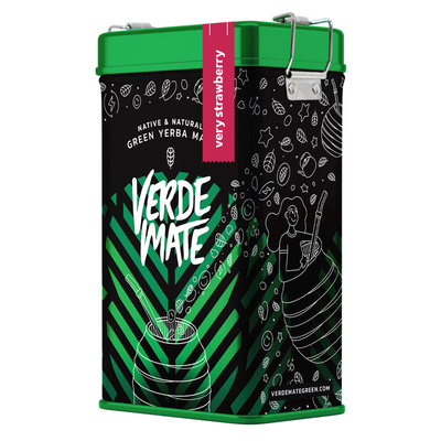 Yerbera – Puszka z Verde Mate Green Very Strawberry 0,5 kg