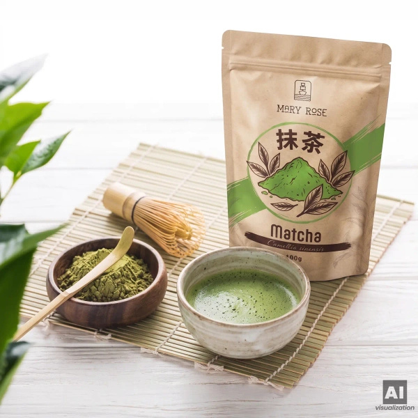 Mary Rose – Chińska Herbata Zielona Matcha 100 g