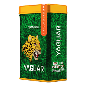 Yerbera – Puszka + Yaguar Naranja 0.5kg