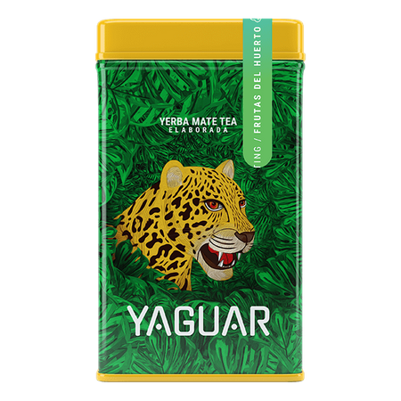 Yerbera – Puszka + Yaguar Frutas del Huerto 0,5 kg