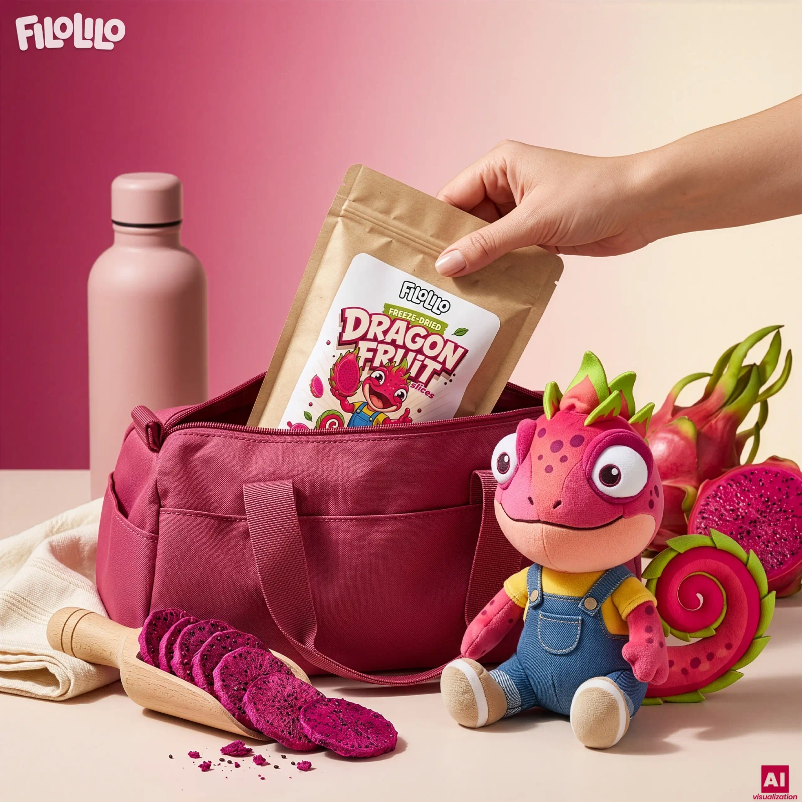Liofilizowany dragon fruit FiloLilo