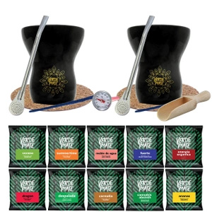 Zestaw Yerba VERDE MATE GREEN 500g DLA DWOJGA