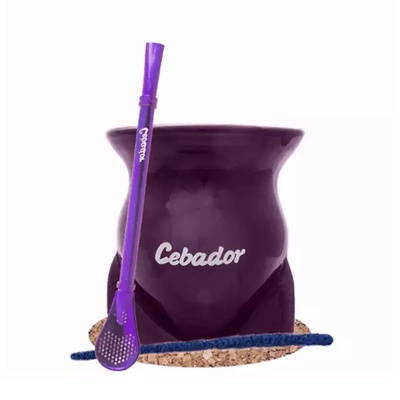 Zestaw Tykwa Torpedo do Yerba Mate Bombilla