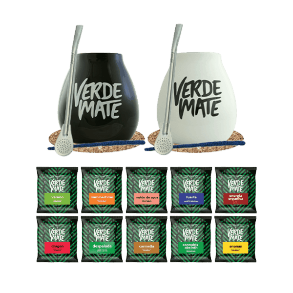 Zestaw Yerba VERDE MATE GREEN  DLA DWOJGA 500g
